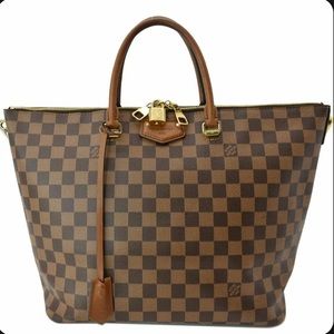 Louis Vuitton Damier Ebene Belmont tote